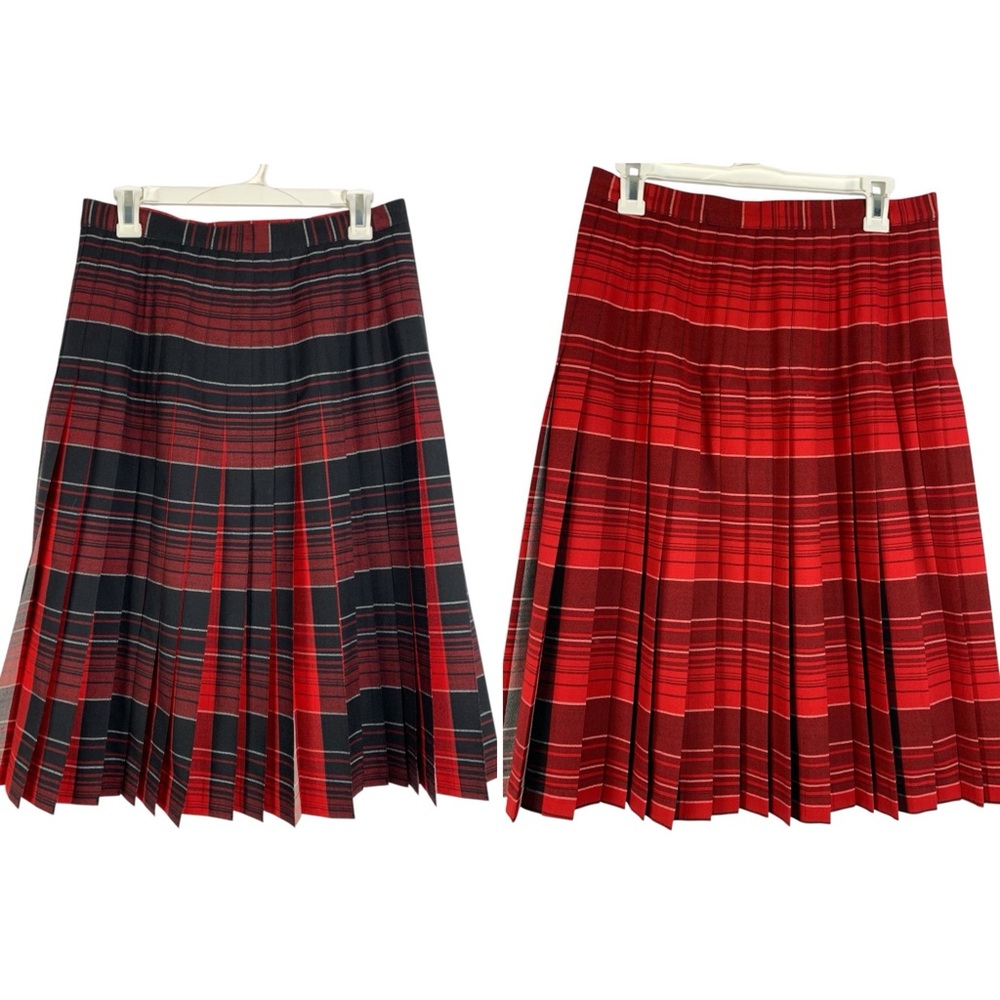 Pendleton Heritage Limited Edition Wool Plaid Reversible Turnabout Skirt Size 10 - Picture 3 of 16